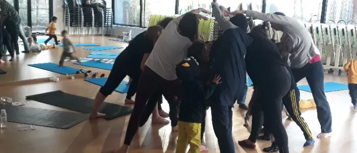 Cours de yoga parents enfants